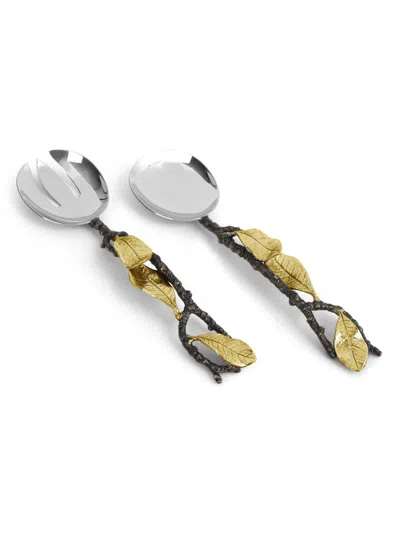 Michael Aram Vintage Bloom Serving Set In White