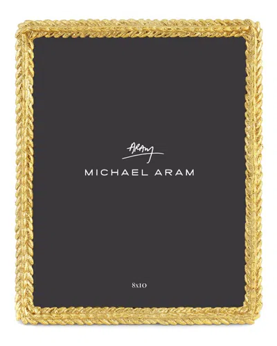 Michael Aram Wheat Picture Frame 8 X 10 In Gold