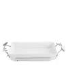 Michael Aram White Orchid 3-quart Casserole Dish In Silver