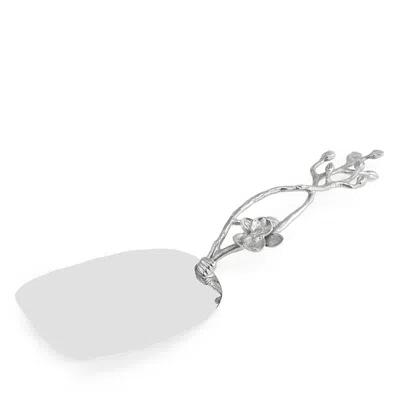 Michael Aram White Orchid Casserole Server In Silver