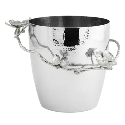 Michael Aram White Orchid Champagne Bucket In Metallic