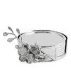 Michael Aram White Orchid Coasters, Set Of 6 In Metallic