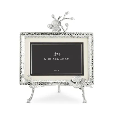 MICHAEL ARAM WHITE ORCHID EASEL FRAME, FOR 4 X 6 PHOTO,111814