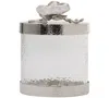 Michael Aram White Orchid Extra Small Canister In Silver