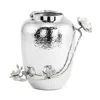 Michael Aram Medium White Orchid Vase In Silver
