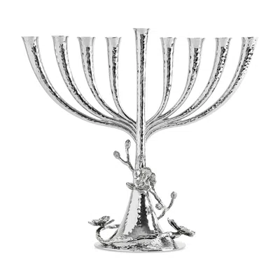 Michael Aram White Orchid Menorah In Metallic
