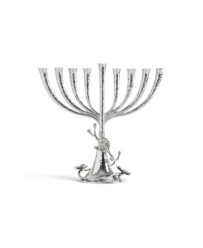 MICHAEL ARAM WHITE ORCHID MENORAH