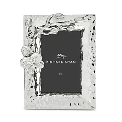 Michael Aram White Orchid Mini Frame In Silver