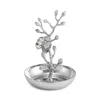 Michael Aram White Orchid Ring Catch In Silver