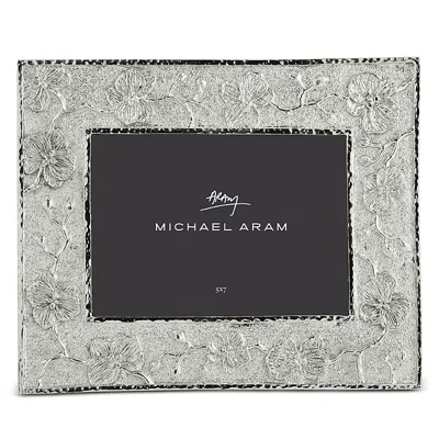 Michael Aram White Orchid Sculpted Frame, 5 X 7 In Metallic