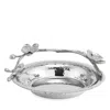 Michael Aram White Orchid Wine Coaster In Stainless Steel