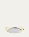 Michael Aram Wildflowers Oval Tray In Silver