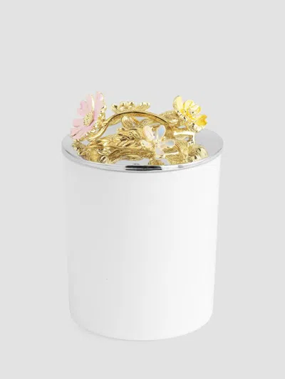 Michael Aram Wildflowers Single-wick Scented Candle In White