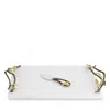 Michael Aram Zen Garden Cheeseboard With Spreader In White
