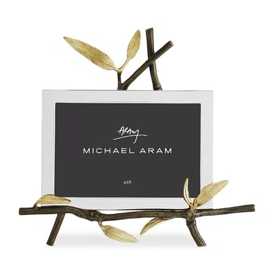 Michael Aram Zen Garden Easel Frame, 4 X 6 In Silver