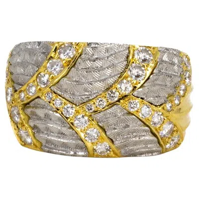 Pre-owned Michael Bondanza Venti Ring In Multi