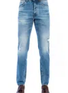 Michael Coal - 5 Tasche Chiaro Capri Lightweight Strappi Mark 1143/1401 Capri