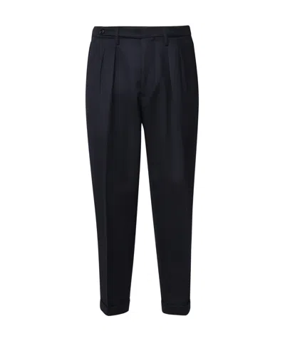 Michael Coal Belt-loop Casual Pants In Black