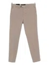 Michael Coal Belt-loops Trousers In Gray