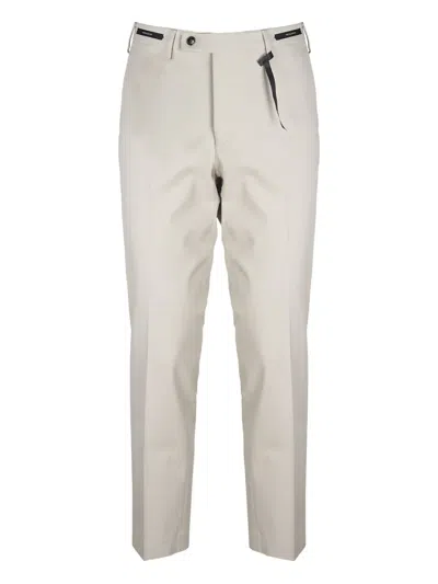 Michael Coal Belt-loops Trousers In Neutral