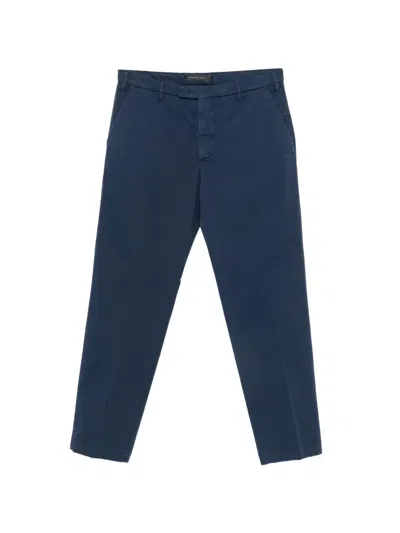 Michael Coal Belt-loop Pocket Trousers In Blue