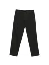 Michael Coal Belt-loop Trousers In Black