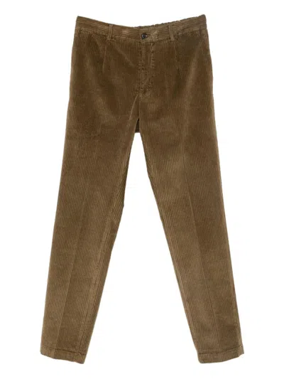 MICHAEL COAL Brown corduroy trousers MICHAEL COAL