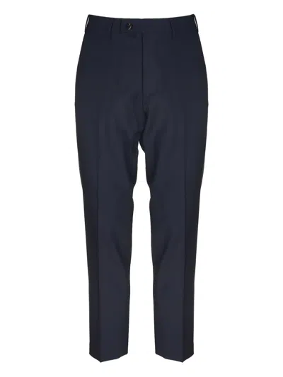 Michael Coal Button-fastening Trousers In Blue