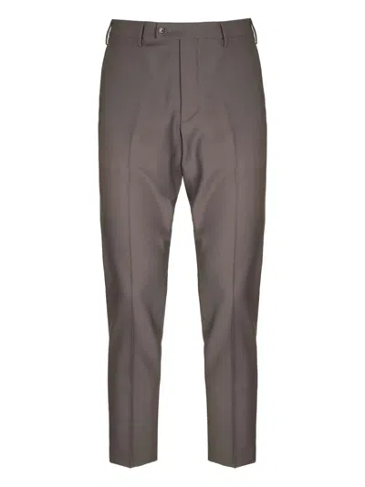 Michael Coal Button-fastening Trousers In Gray
