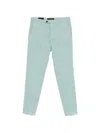 Michael Coal Buttoned Trousers In Blue