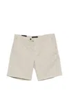 Michael Coal Button-fastening Shorts In Neutral