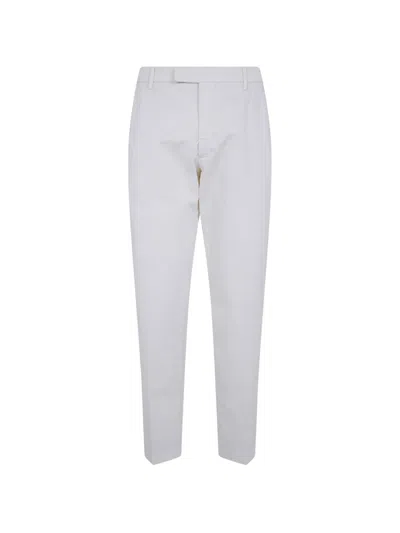 Michael Coal Button-fastening Trousers In White