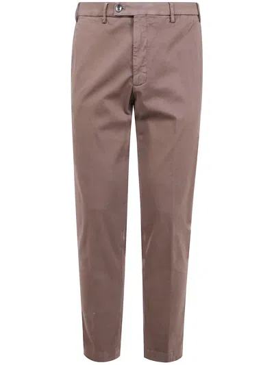 Michael Coal "capri American Pocket" Trousers In Brown