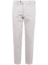 Michael Coal Button-fly Cotton Trousers In Neutral