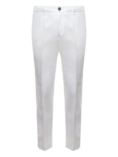 Michael Coal Chino Trousers In White