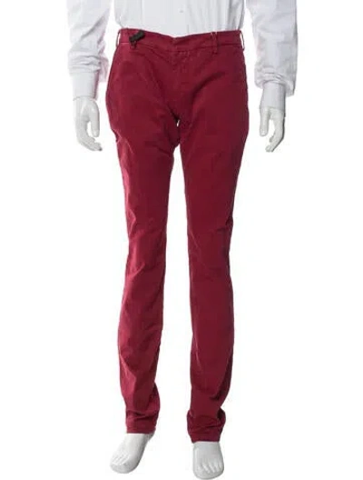 Pre-owned Michael Coal Chinos In Red