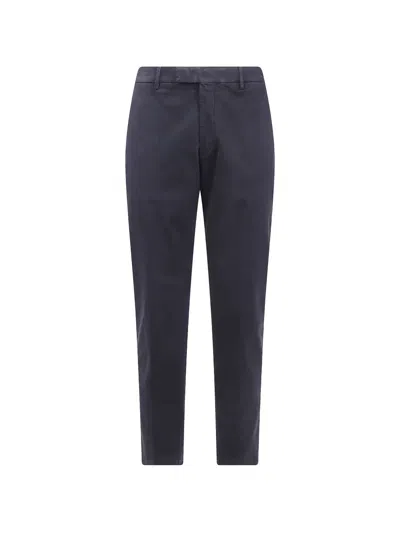 Michael Coal Cotton Chino Trousers In Black