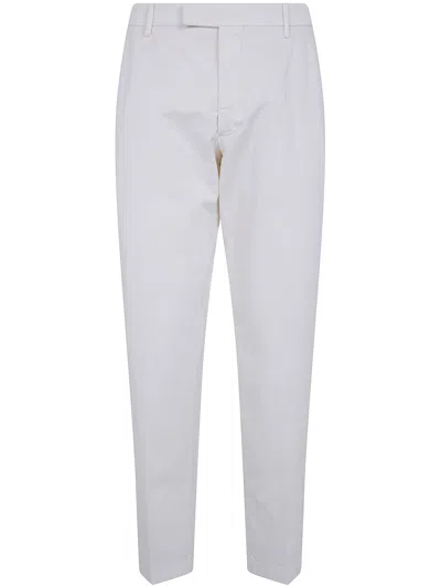 Michael Coal Cotton Classic Trousers In Blue