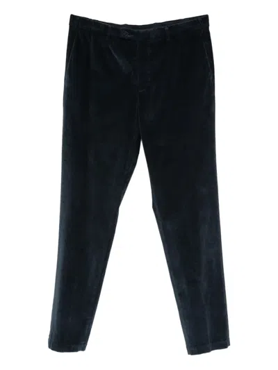Michael Coal Cotton Corduroy Trousers In Black