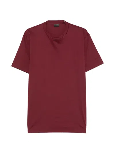 Michael Coal Crew-neck Short-sleeve T-shirt In Red