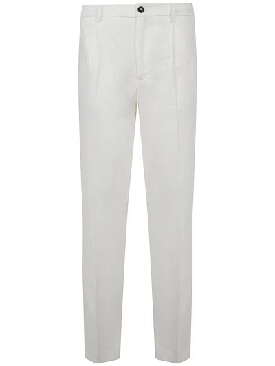 Michael Coal Denny Coulisse Trousers In White