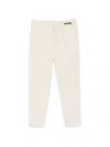 Michael Coal Drawstring Track Pants In White