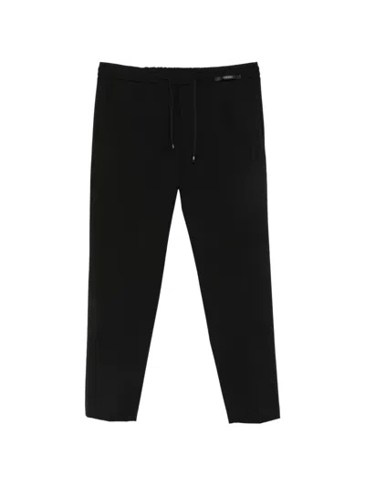 Michael Coal Drawstring-waist Track Pants In Black