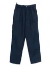 Michael Coal Elasticated-waist Trousers In Blue