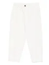 Michael Coal Elasticated-waist Trousers In White