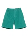 Michael Coal Elasticated-waistband Shorts In Green