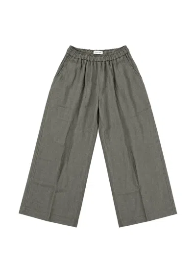 Michael Coal Kids' Elasticated-waist Trousers In Gray