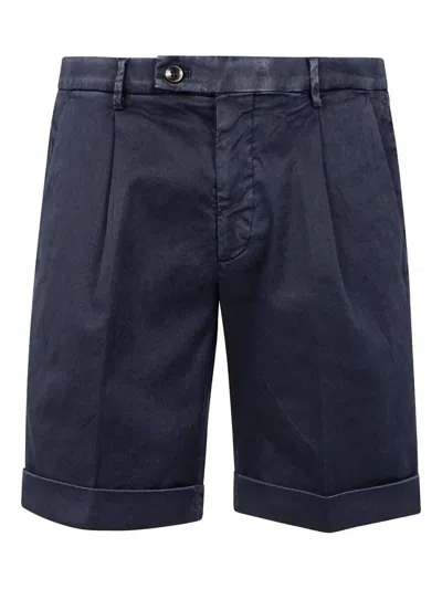 Michael Coal Erick Pieces Bermuda Trousers In Blue