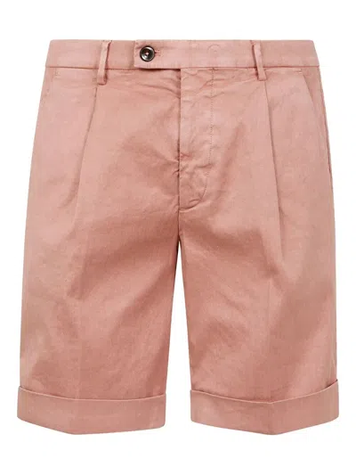 MICHAEL COAL ERICK PIECES BERMUDA TROUSERS,MCERIOMS2951S25 PINK
