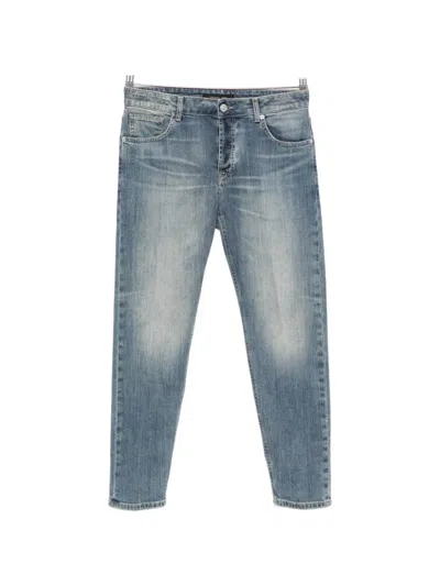 Michael Coal Faded-effect Jeans In Blue